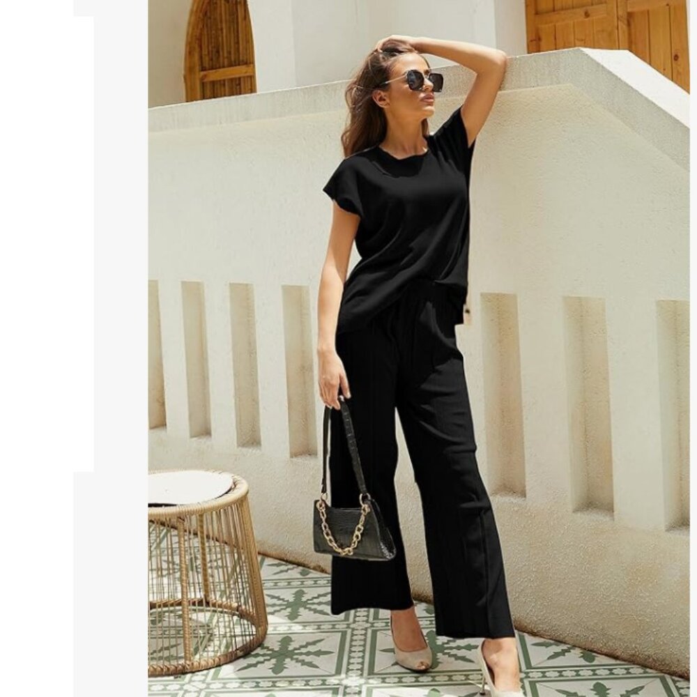 Women Top and Pant Set Large